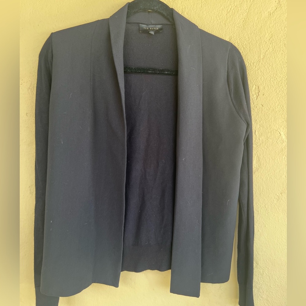 Ted Baker Black Cardigan Jacket